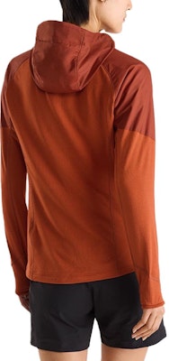 (W) アークテリクス デルタハイブリッド フリースジャケット 防風 カラーブロック フード付き暖かコート 29607 1