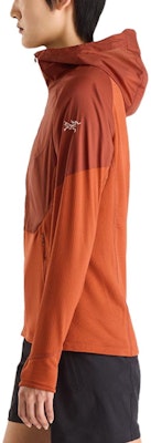 (W) アークテリクス デルタハイブリッド フリースジャケット 防風 カラーブロック フード付き暖かコート 29607 2