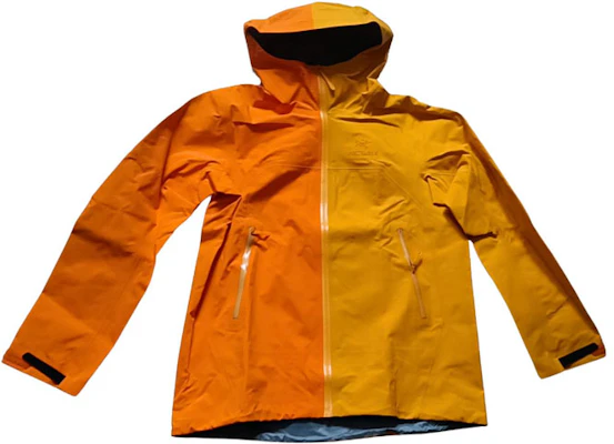 (W) 始祖鳥標誌撞色連帽外套 - 亮黃色/琥珀橙色 31524 Order (W) 始祖鳥標誌撞色連帽外套 - 亮黃色/琥珀橙色 31524