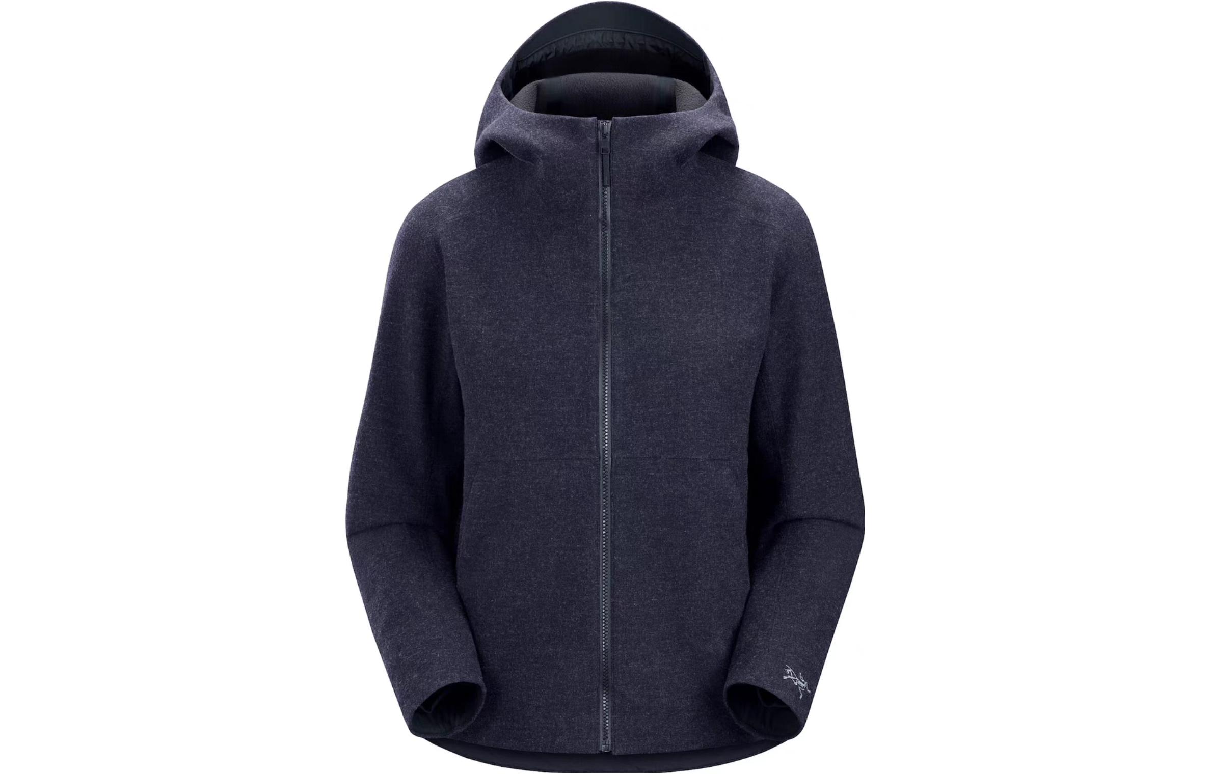 (Women) Arcteryx  Paral Tech Solid Logo Embroidered Softshell Hoodie Jacket Black 29634 圖 7