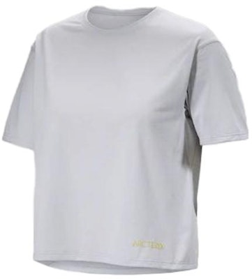 (Women) Arcteryx TAEMA Crop Lightweight Quick-Dry T-Shirt with Colorful Logo. 30732 3
