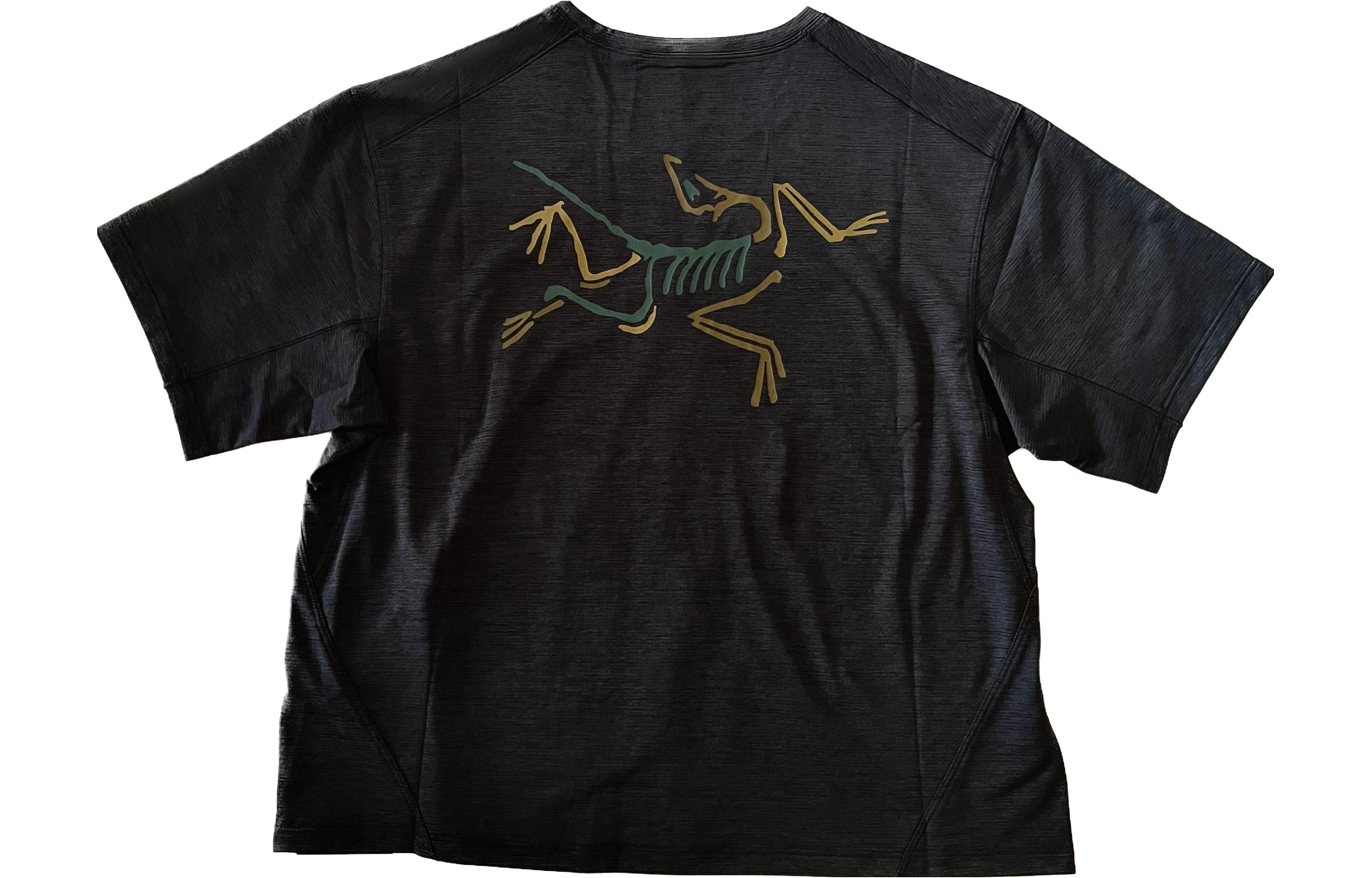 Order (Women) Arcteryx  TAEMA Crop Lightweight Quick-Dry T-Shirt with Colorful Logo. 30732