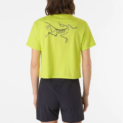 (Women) Arcteryx TAEMA Crop Lightweight Quick-Dry T-Shirt with Colorful Logo. 30732 Purchase (Women) Arcteryx TAEMA Crop Lightweight Quick-Dry T-Shirt with Colorful Logo. 30732