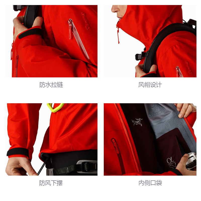 (Women) Arcteryx ALPHA SV Gen 6 Waterproof Windproof Outdoor Hiking Jacket. 25682 圖 7