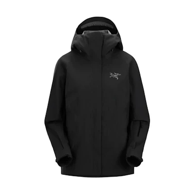 (Women) Arcteryx Andessa Softshell Jacket Patterned Long Sleeve - Black. 29645