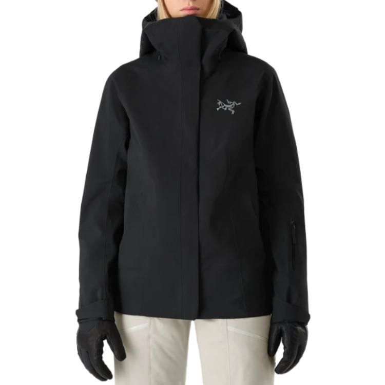 (Women) Arcteryx Andessa  Softshell Jacket Patterned Long Sleeve - Black. 29645 圖 3