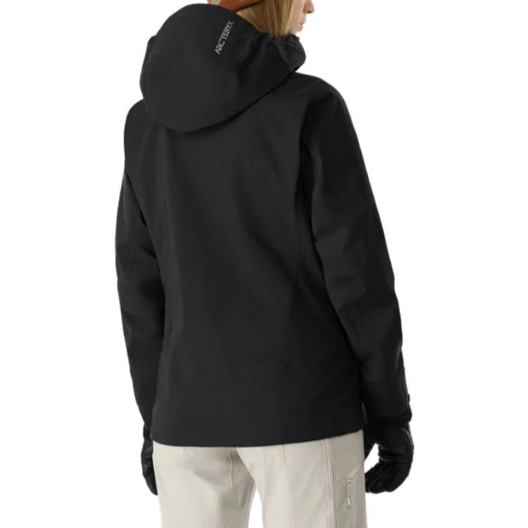 (Women) Arcteryx Andessa  Softshell Jacket Patterned Long Sleeve - Black. 29645 圖 4