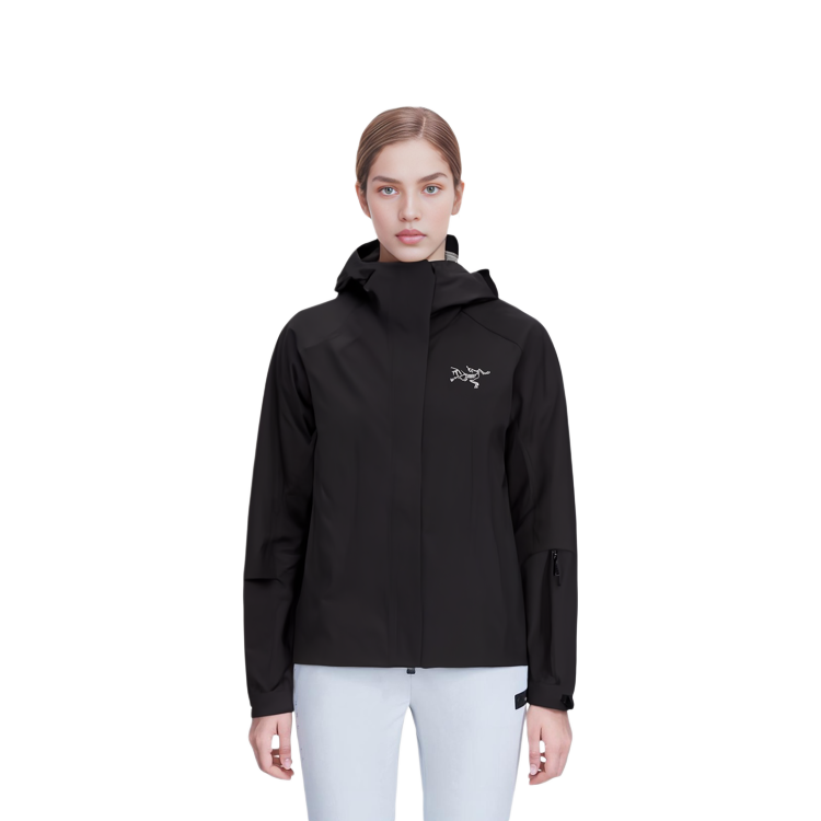 (Women) Arcteryx Andessa  Softshell Jacket Patterned Long Sleeve - Black. 29645 圖 7