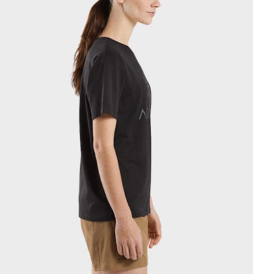 (W) アークテリクス ロゴプリント 半袖Tシャツ 通気性抜群 29611 3