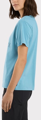 (W) アークテリクス ロゴプリント 半袖Tシャツ 通気性抜群 29611 Sizing (W) アークテリクス ロゴプリント 半袖Tシャツ 通気性抜群 29611