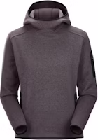 (Women) Arcteryx Arc'teryx Covert Hoodie Fleece with Side Logo and Warm Print Design. X000005741 (Women) Arcteryx Arc'teryx Covert Hoodie Fleece with Side Logo and Warm Print Design. X000005741