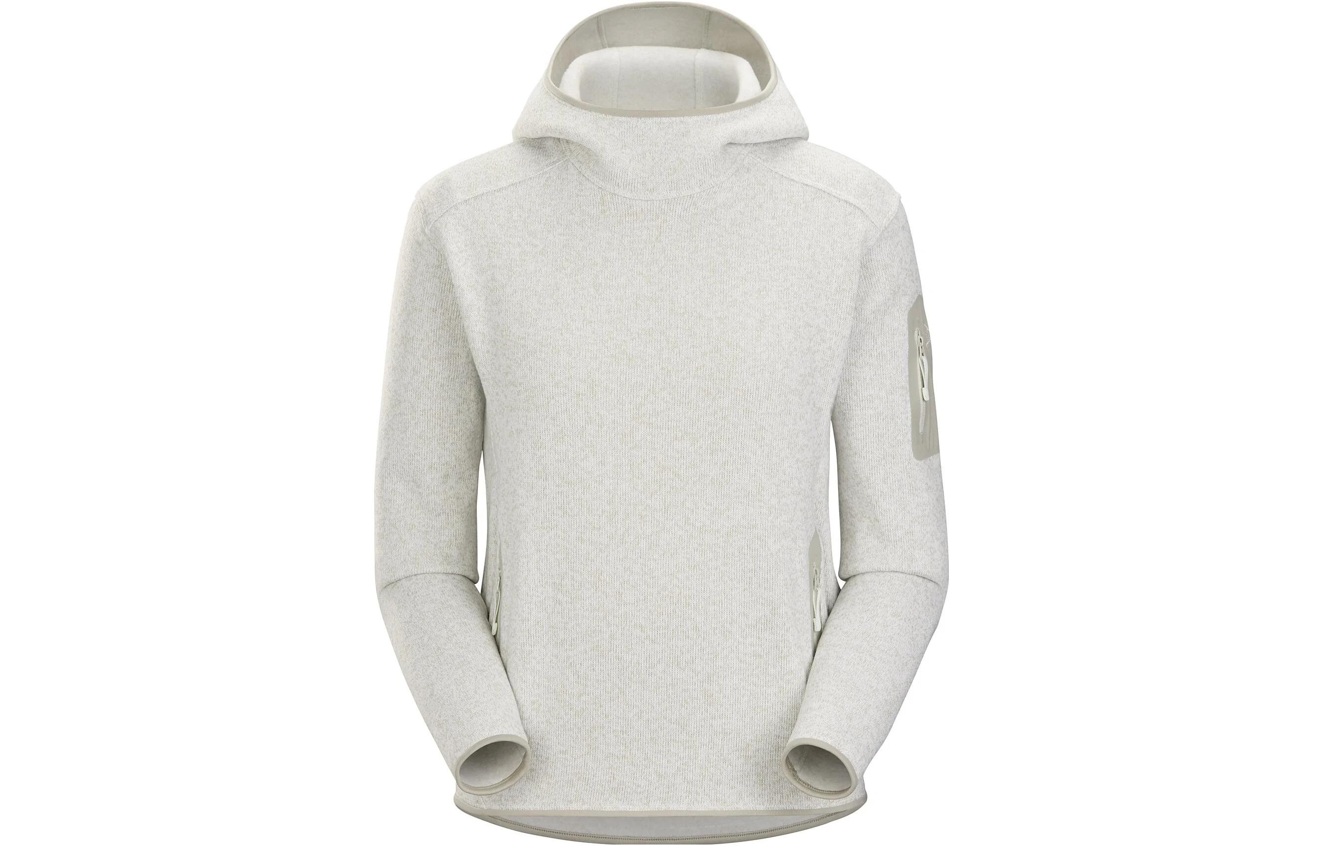 Sizing (Women) Arcteryx Arc'teryx  Covert Hoodie Fleece with Side Logo and Warm Print Design. X000005741