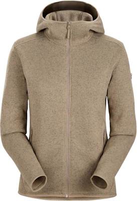 (W) Arcteryx Arc''teryx Covert Hoody Jaket Fleece Bernapas dengan Logo Bordir. 24087 1