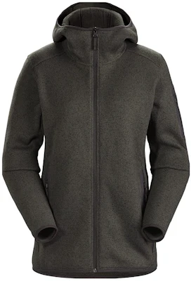 (W) Arcteryx Arc''teryx Covert Hoody Jaket Fleece Bernapas dengan Logo Bordir. 24087 2