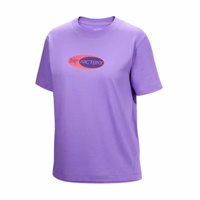 (Women) Arcteryx Arc'teryx Purple Cotton Short Sleeve T-Shirt X000009843
