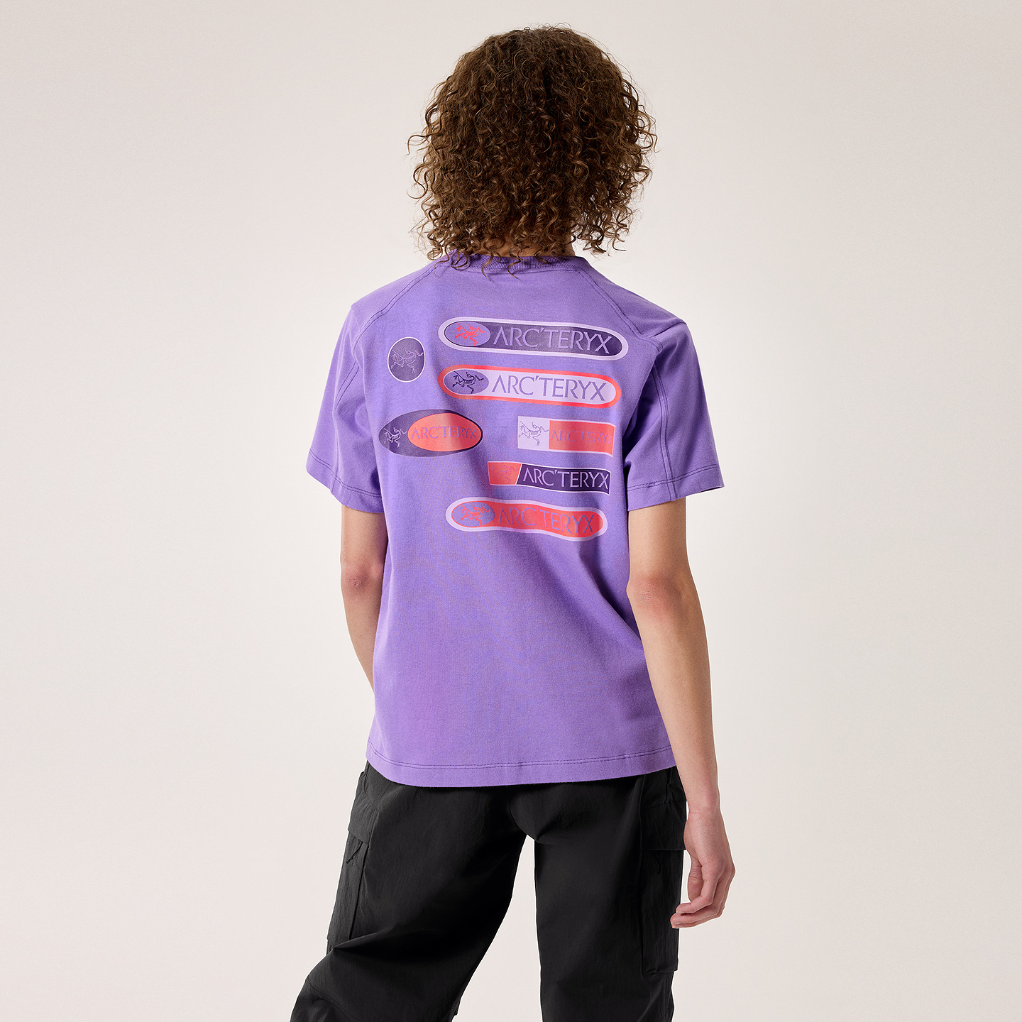 (Women) Arcteryx Arc'teryx  Purple Cotton Short Sleeve T-Shirt X000009843 圖 7