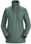 Buy (W) Arcteryx Arc''teryx RHO LT Jersey Polar Ligero Cremallera Manga Larga. 27591