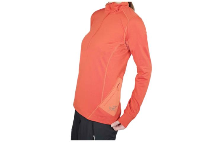 Sizing (Women) Arcteryx Arc'teryx  RHO LT Zip Lightweight Fleece Pullover Long Sleeve Top. 27591