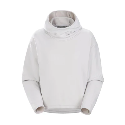 (Women) Arcteryx Arc'teryx Solid Color Long Sleeve Pullover Hoodie. 29456