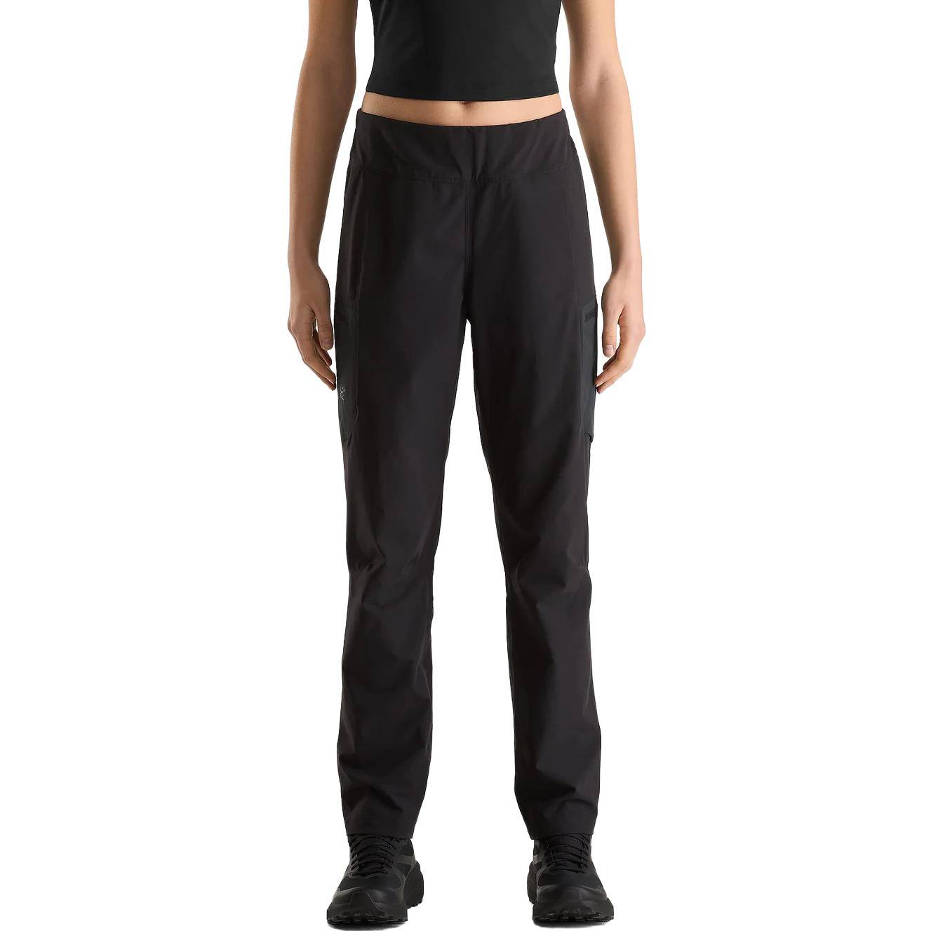 Lookbook (Women) Arcteryx Arc'teryx  Solid Color Mid-Rise Straight-Leg Casual Pants. X000006403