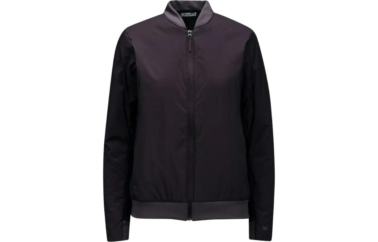 (Women) Arcteryx Arc'teryx  Solid Color Zip-Up Bomber Jacket 21731