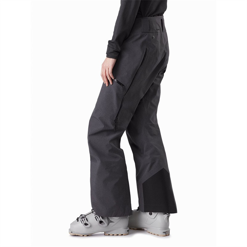 (Women) Arcteryx Arc'teryx  Solid Straight-Cut Breathable Windproof Ski Pants Black/Grey 25808 圖 6