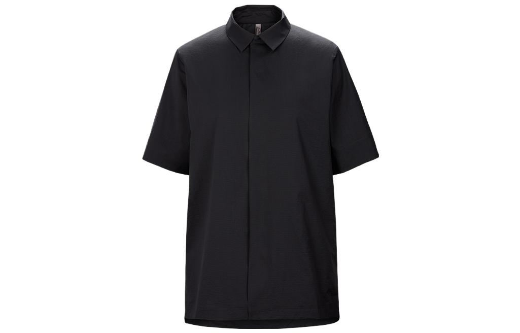 (Women) Arcteryx Arc'teryx  SS Blouse Solid Color Square Neck Short Sleeve Shirt 28501