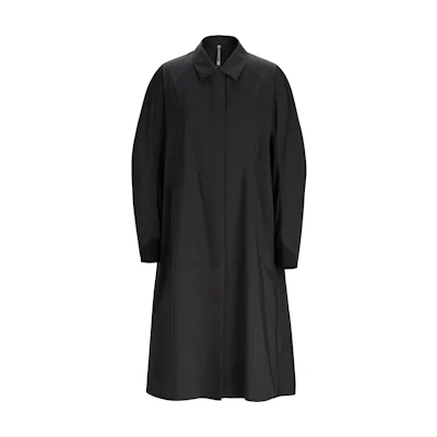 (Women) Arcteryx Arc'teryx Turing Loose Fit Long Sleeve Coat Black. X000006875