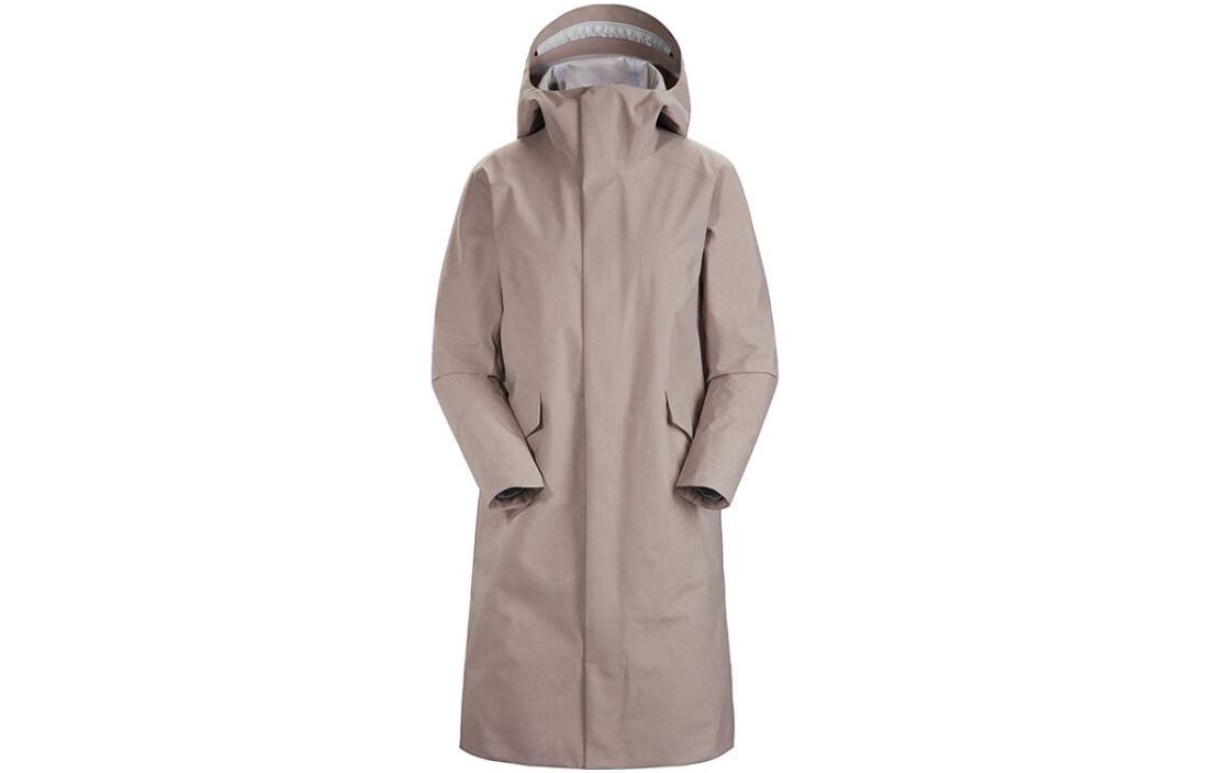 (Women) Arcteryx Arc'teryx  Waterproof Windproof Breathable Hooded Long Jacket. 25866