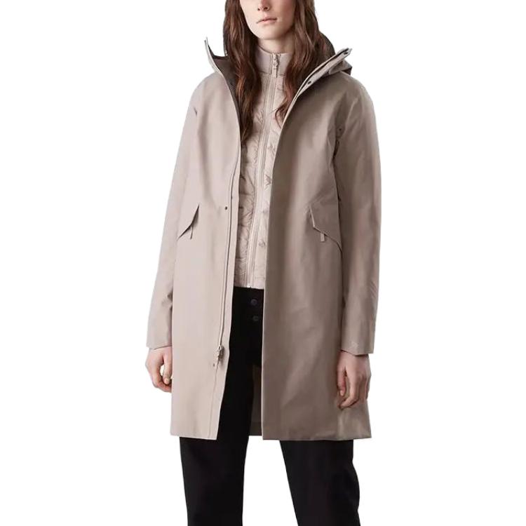 Purchase (W) Chaqueta Larga Impermeable, a Prueba de Viento y Transpirable con Capucha Arc''teryx. 25866