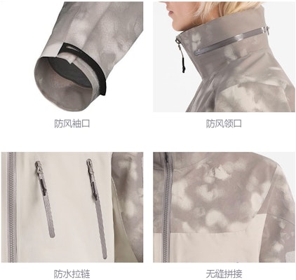 (W) Chaqueta Impermeable Transpirable Resistente al Viento Arc''teryx para Senderismo. 29144 Sizing (W) Chaqueta Impermeable Transpirable Resistente al Viento Arc''teryx para Senderismo. 29144