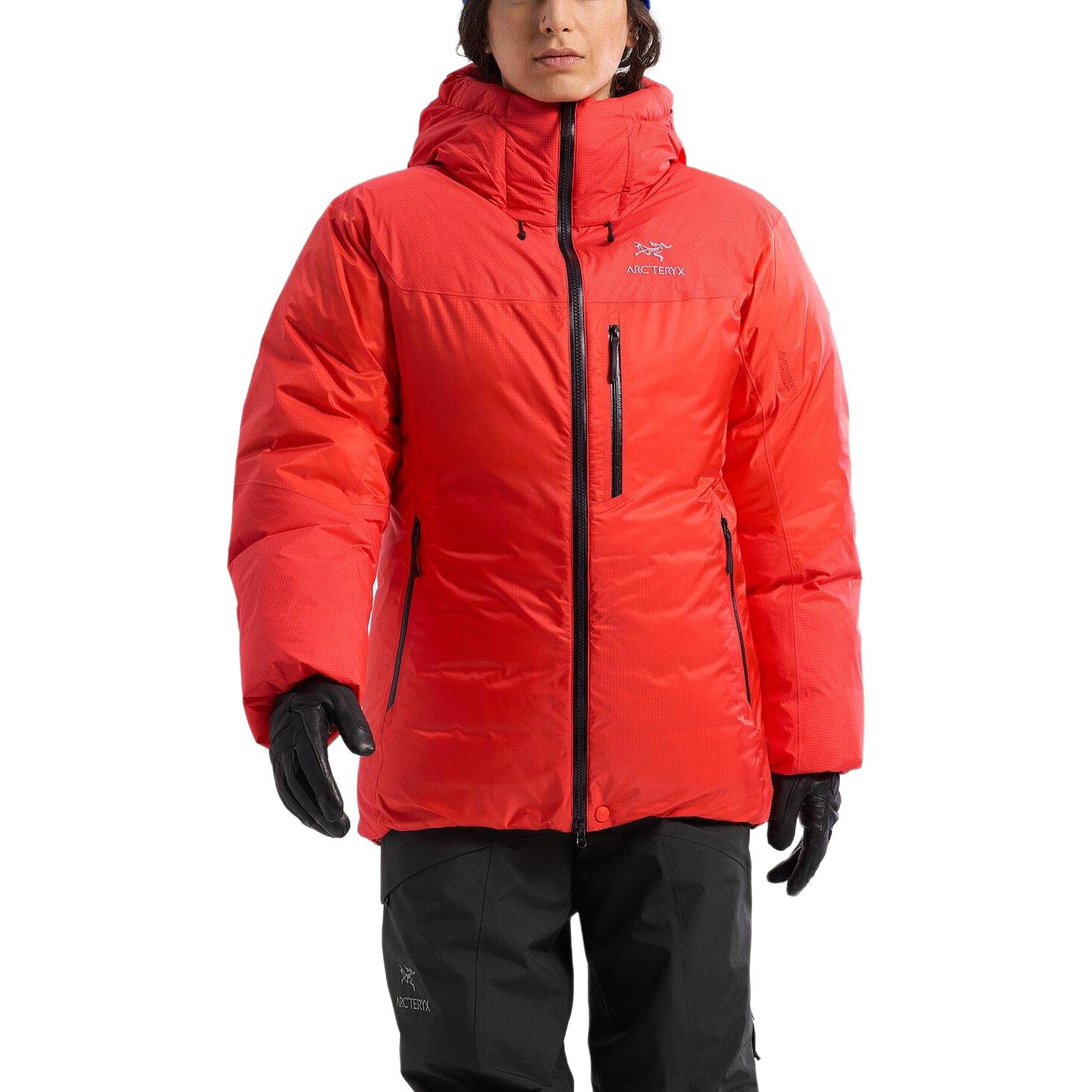 Lookbook (Women) Arcteryx Arc'teryx Alpha  Down Parka Jacket Hooded Long Sleeve Warm Coat X000006276