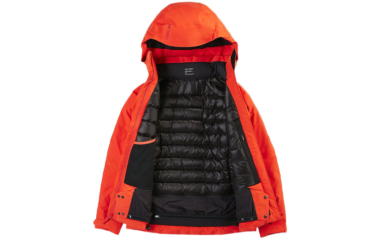 Shop (W) 始祖鸟 Arc''teryx Andessa GORE-TEX 防水滑雪夹克 橙色/黑色. 26450