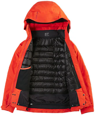 (W) 始祖鸟 Arc''teryx Andessa GORE-TEX 防水滑雪夹克 橙色/黑色. 26450 Shop (W) 始祖鸟 Arc''teryx Andessa GORE-TEX 防水滑雪夹克 橙色/黑色. 26450