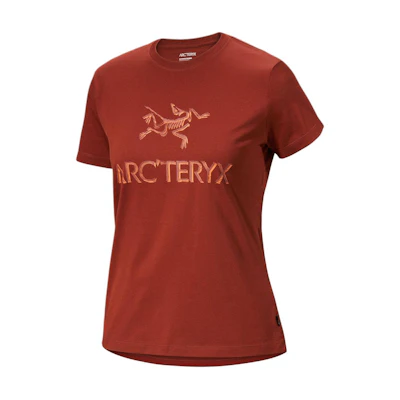 (Women) Arcteryx Arc'teryx Arc'Word Logo Print Crewneck Breathable Short Sleeve Tee X000008135