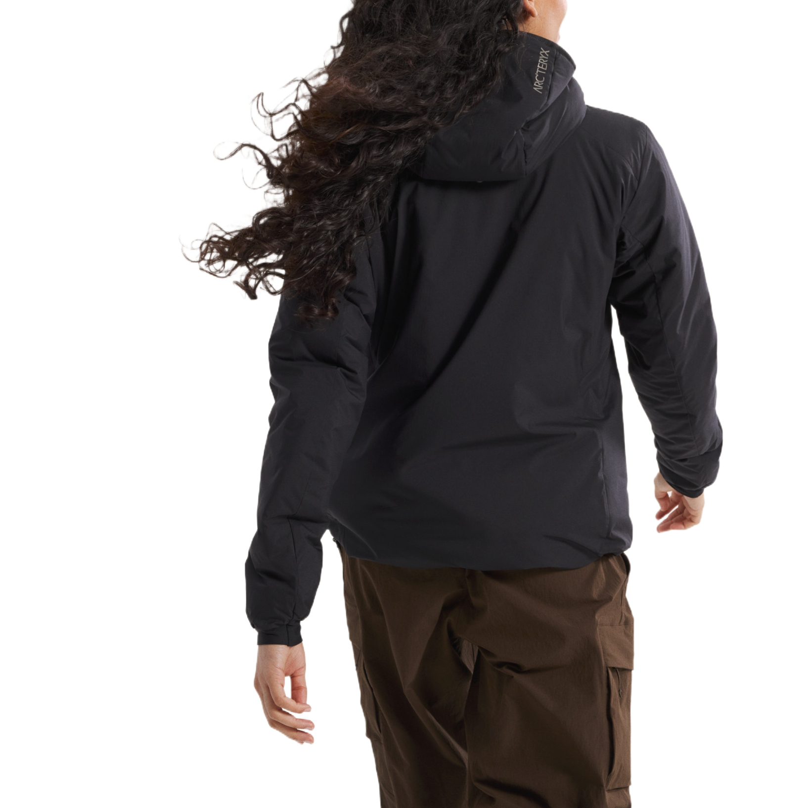 Cheap (W) 아크테릭스 아톰 SV 후디 로고 자수 방수 보온 재킷. X000009853