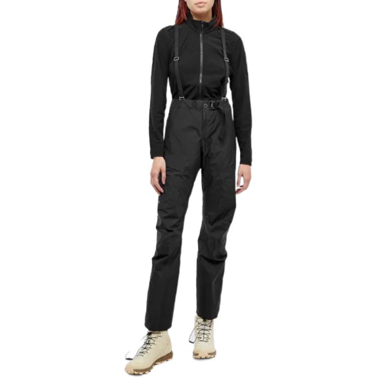 (Women) Arcteryx Arc'teryx Beta  Black Adjustable Strap Straight-Leg Shell Pants. 25701 圖 3