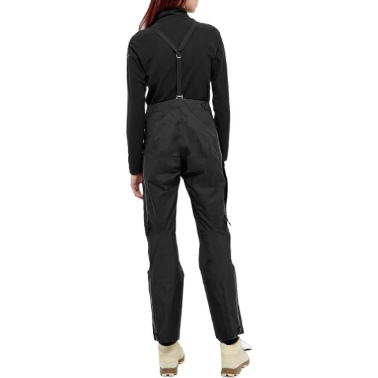 (Women) Arcteryx Arc'teryx Beta  Black Adjustable Strap Straight-Leg Shell Pants. 25701 圖 4