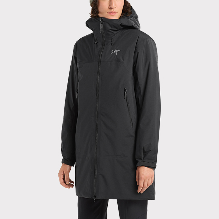Shop (Women) Arcteryx Arc'teryx BETA  Insulated Hooded Coat Jacket Long Sleeve Solid Color 29650