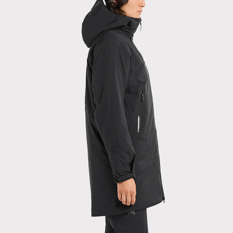 Sizing (Women) Arcteryx Arc'teryx BETA  Insulated Hooded Coat Jacket Long Sleeve Solid Color 29650