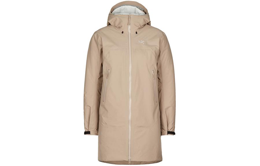 Cheap (Women) Arcteryx Arc'teryx BETA  Insulated Hooded Coat Jacket Long Sleeve Solid Color 29650