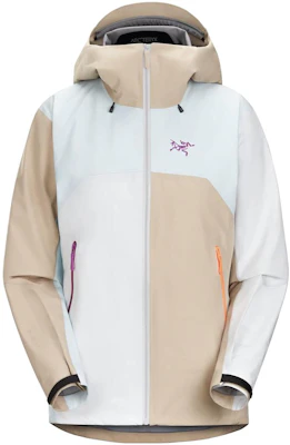(W) Jaket Hoodie Ringan Arcteryx BETA dengan Logo Cetak dan Bahu Jatuh. 30612 4