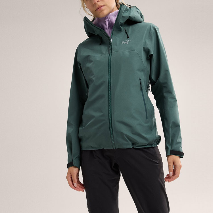 (Women) Arcteryx Arc'teryx BETA  Lightweight Logo Print Hooded Jacket with Drop Shoulders. 30612 圖 3