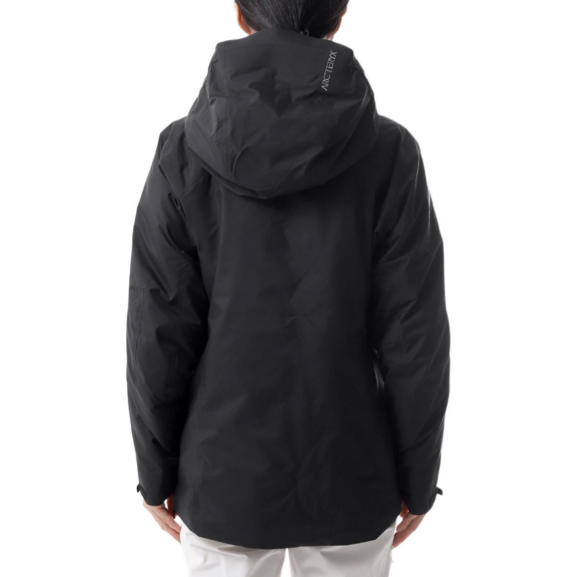 Lookbook (W) Chaqueta de algodón con capucha y logo BETA de manga larga Arc''teryx. X000010512