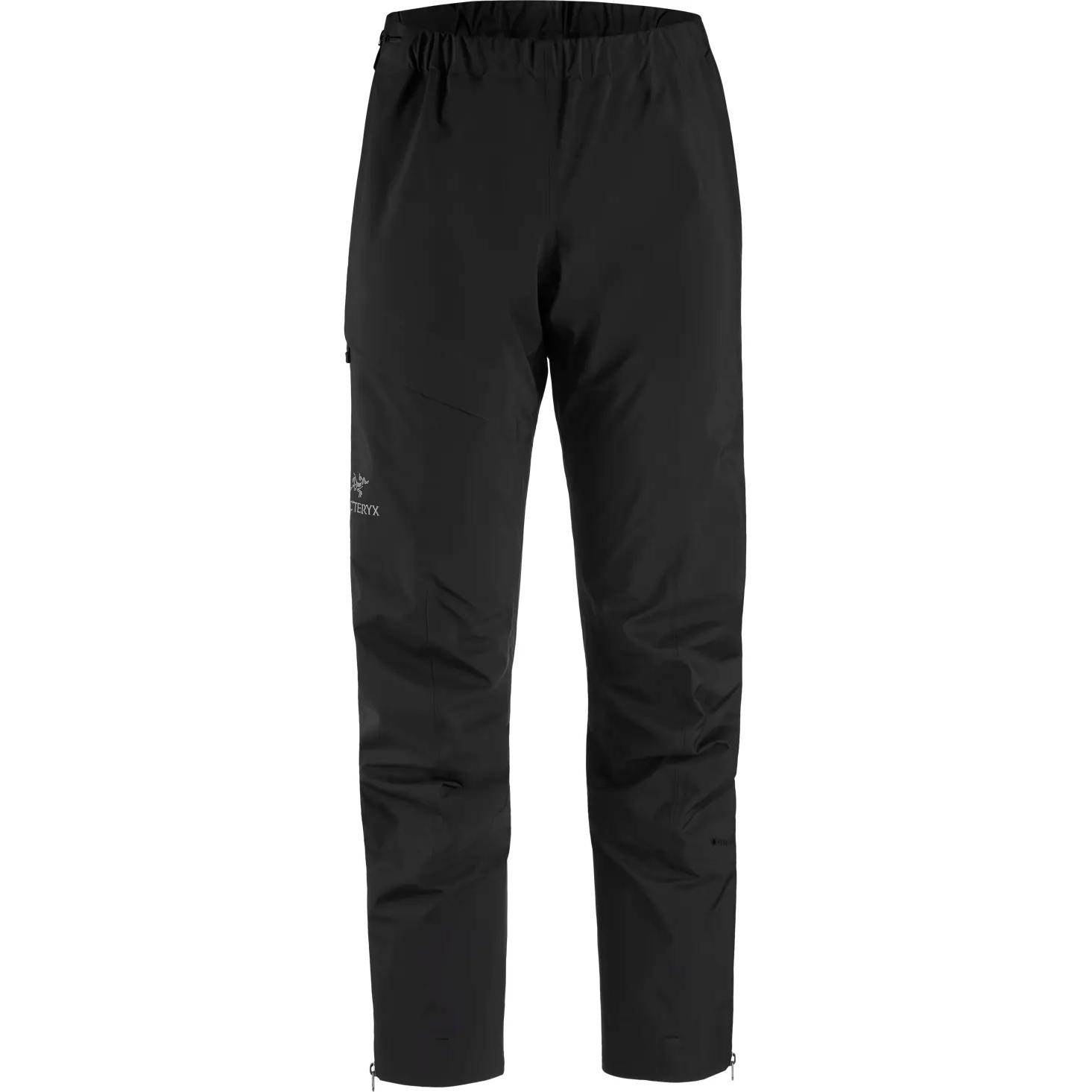 (Women) Arcteryx Arc'teryx Beta LT  Black Straight-Leg Casual Pants with Logo Print. 26828