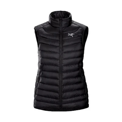 (Women) Arcteryx Arc'teryx Cerium LT Lightweight Down Vest - Solid Color Zip-Up 29907