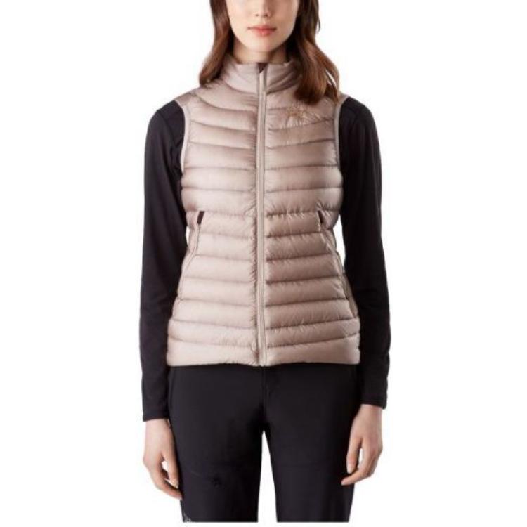 Lookbook (Women) Arcteryx Arc'teryx Cerium LT  Lightweight Down Vest - Solid Color Zip-Up 29907