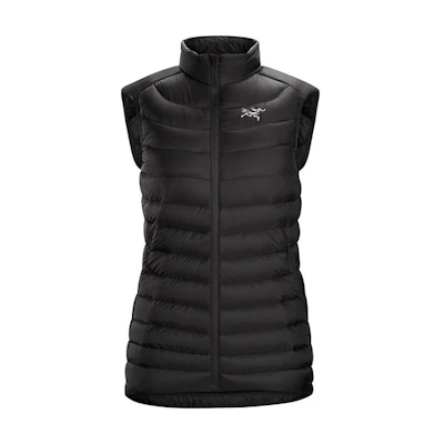 (Women) Arcteryx Arc'teryx Cerium LT Down Vest with Logo, Lightweight & Relaxed Fit. 26127