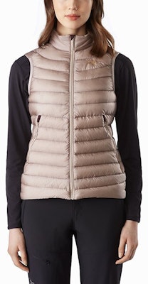(Women) Arcteryx Arc'teryx Cerium LT Down Vest with Logo, Lightweight & Relaxed Fit. 26127 Details for (Women) Arcteryx Arc'teryx Cerium LT Down Vest with Logo, Lightweight & Relaxed Fit. 26127