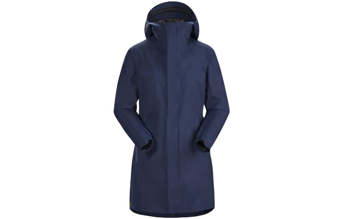 Details for (Women) Arcteryx Arc'teryx Codetta  Hooded Long Sleeve Jacket Coat with Logo Detail. 25645